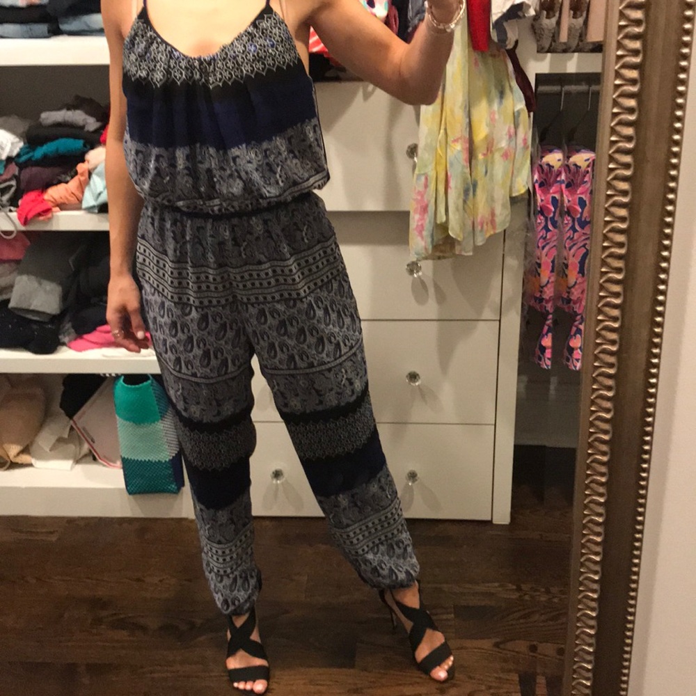 Anthropologie jumpsuit